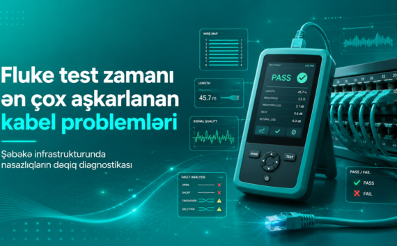 Fluke test zamanı ən çox aşkarlanan kabel problemləri